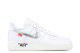 Nike Off x Air Force 1 ComplexCon Low (AO4297-100) weiss 5
