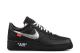 Nike Off x Air Force 1 Low MoMA 07 (AV5210-001) schwarz 5