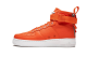 Nike SF Air Force 1 Mid AF1 (917753-800) orange 4