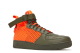 Nike SF Air Force 1 Mid QS Khaki Cargo Crimson (AA7345-300) bunt 6