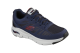 Skechers Arch Fit Charge Back (232042-NVRD) blau 6