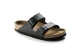 Birkenstock Arizona Soft Footbed Birko Flor Narrow (0551253) preto 1