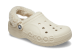 Crocs Baya Lined Fuzz Strap Clogs (206633-11S) beige 3