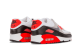 Nike Air Max 90 Premium Mesh GS Infrared (724882 100) bunt 4