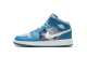 Jordan 1 Mid Washed Denim GS (DM8951 400) bunt 6