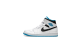 Jordan 1 Mid Laser Blue (554724-141) weiss 6