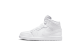 Nike AIR JORDAN 1 MID (554724-136) weiss 1