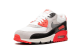 Nike Air Max 90 Premium Mesh GS Infrared (724882 100) bunt 5