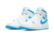 Jordan 1 Mid Air UNC (BQ6472-114) weiss 3