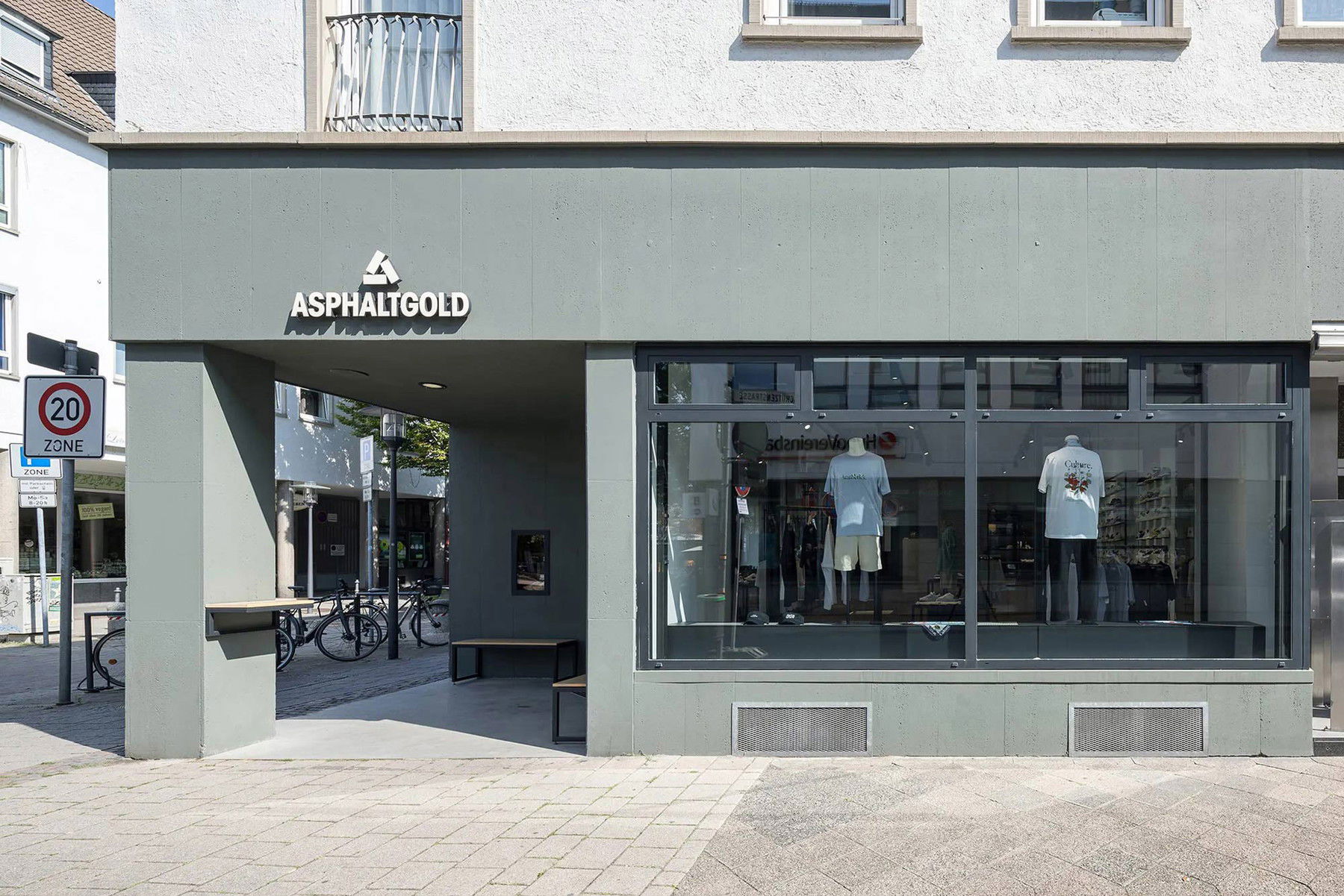 Asphaltgold Store Aussen L
