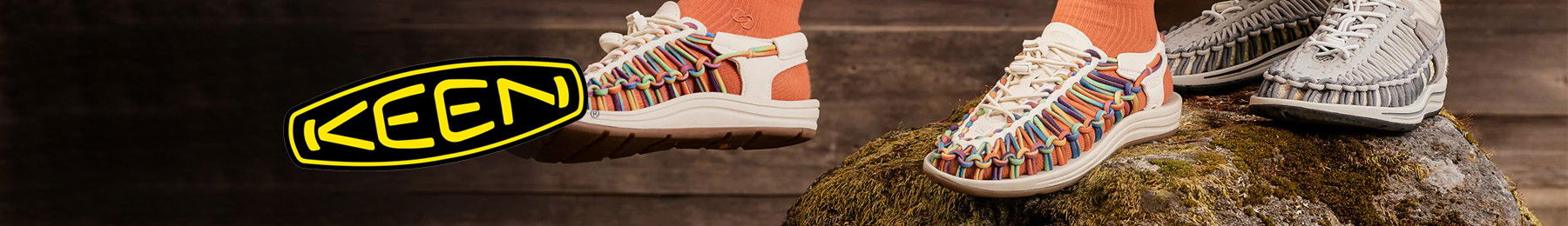 Keen Sandalen Banner