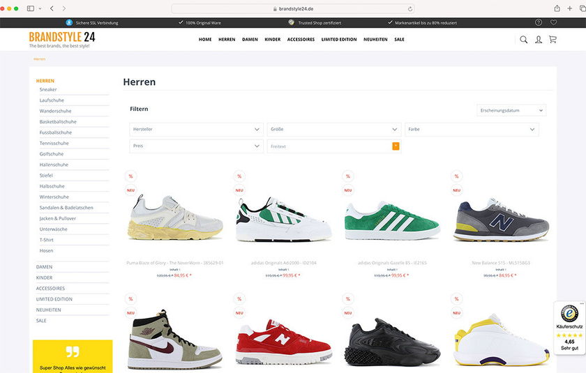 Brandstyle24 Fakten