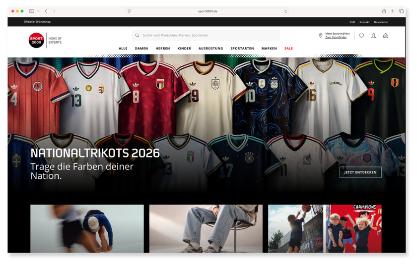Vorteile & Highlights von Sport2000