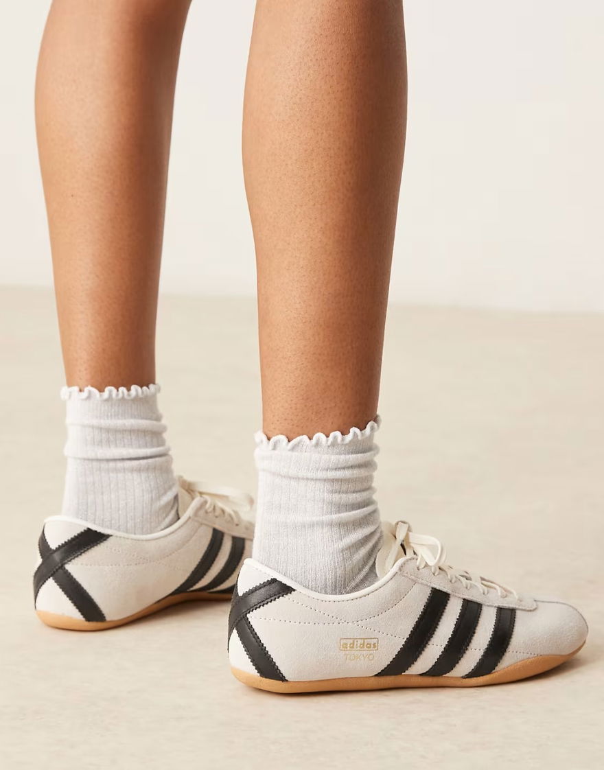 Adidas Tokyo W Beige JI0182 on Feet