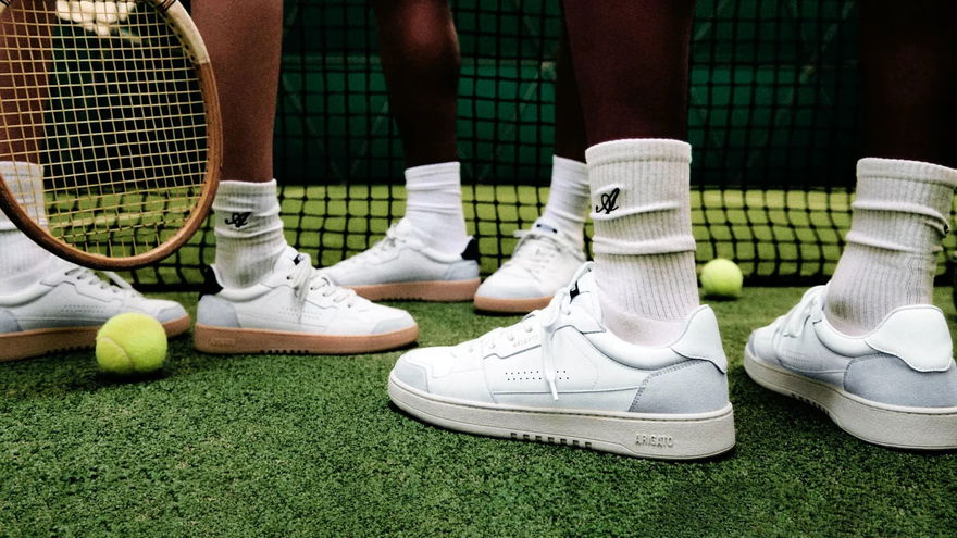 Axel Arigato Dice Lo On Feet Tennis
