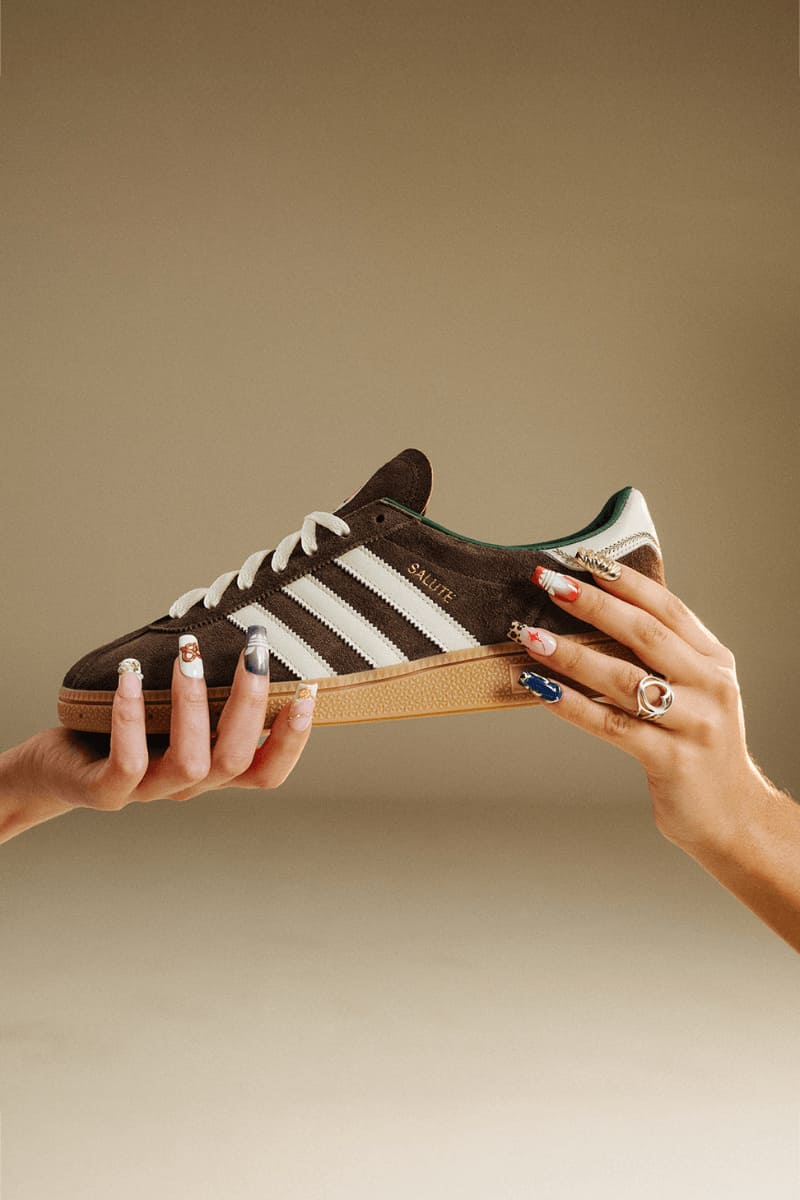 BSTN x adidas München Oktoberfest Dark Brown HQ0064 In Hands