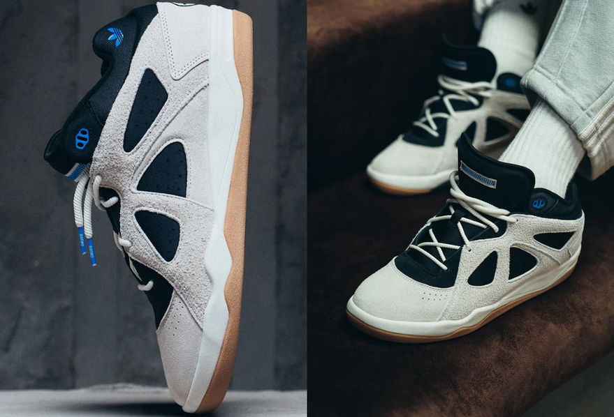 Bad Bunny x adidas BadBo 1.0 Rise JS3886 Lateral on Feet
