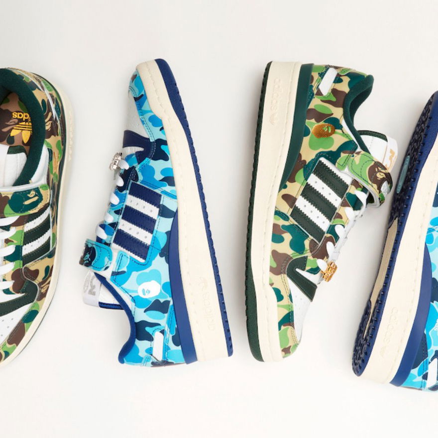Bape X Adidas Forum 84 Low Titel