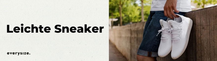 Leichte-Sneaker-Banner