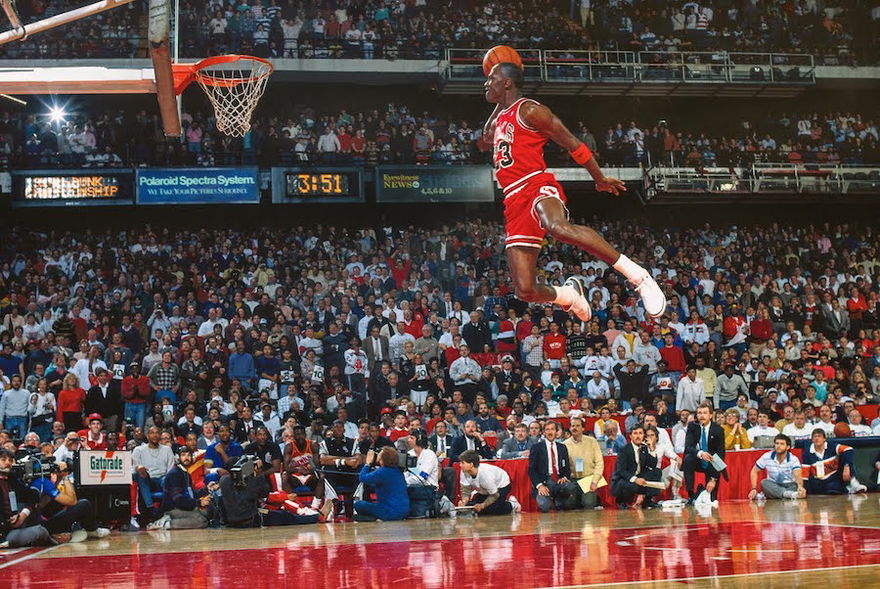 Michael Jordan Slam Dunk Contest 1988