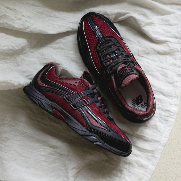 New-Balance RC56 URC56FFC Monarch Burgundy Lateral Toebox
