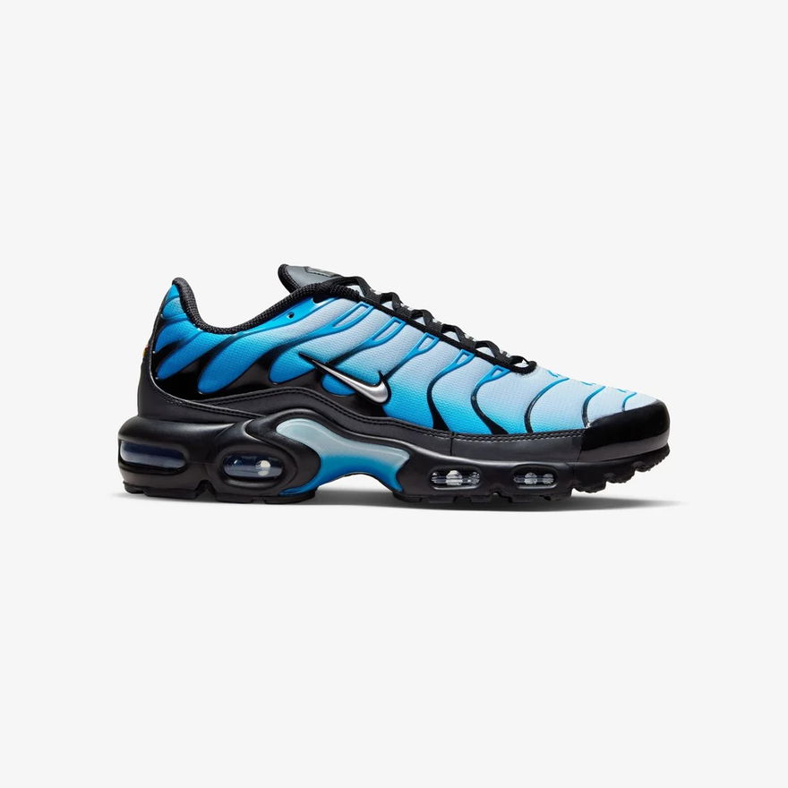 Nike Air Max Plus Black Neptune Blue FQ0204-010 Lateral