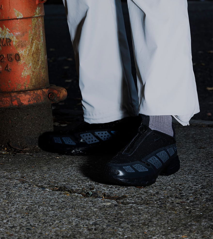 Nike Air Max SNDR Gore-Tex- Black Dark Smoke Grey FZ4238-001 On Feet