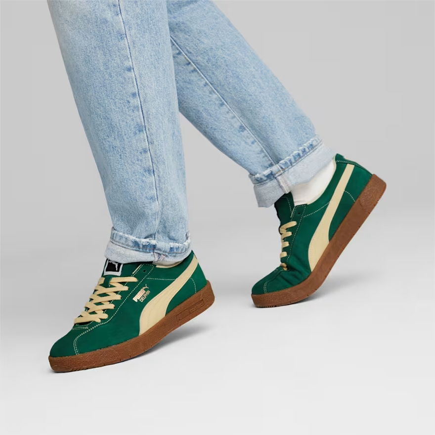 Puma Delphin Green 390685_03 on Feet