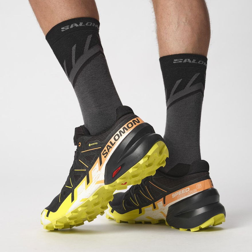 Salomon-Speedcross 6 GoreTex GTX L47465400 On Feet