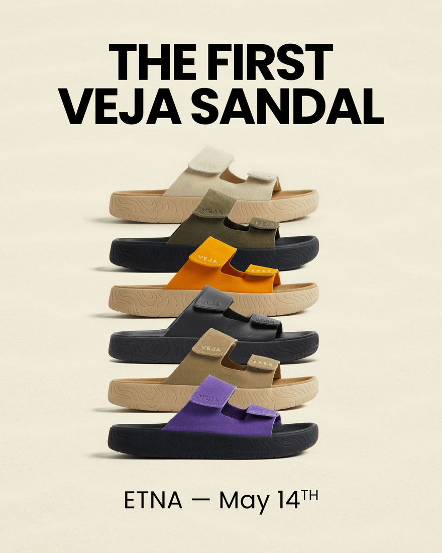 Veja Etna Suede Artwork Poster