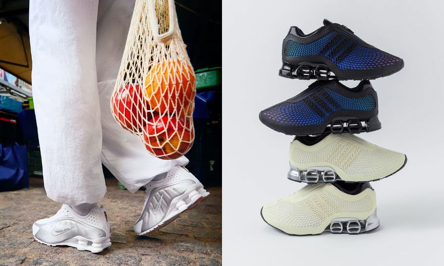 Vis Tech Duell Nike Shox Versus Adidas Megaride S2 Titel