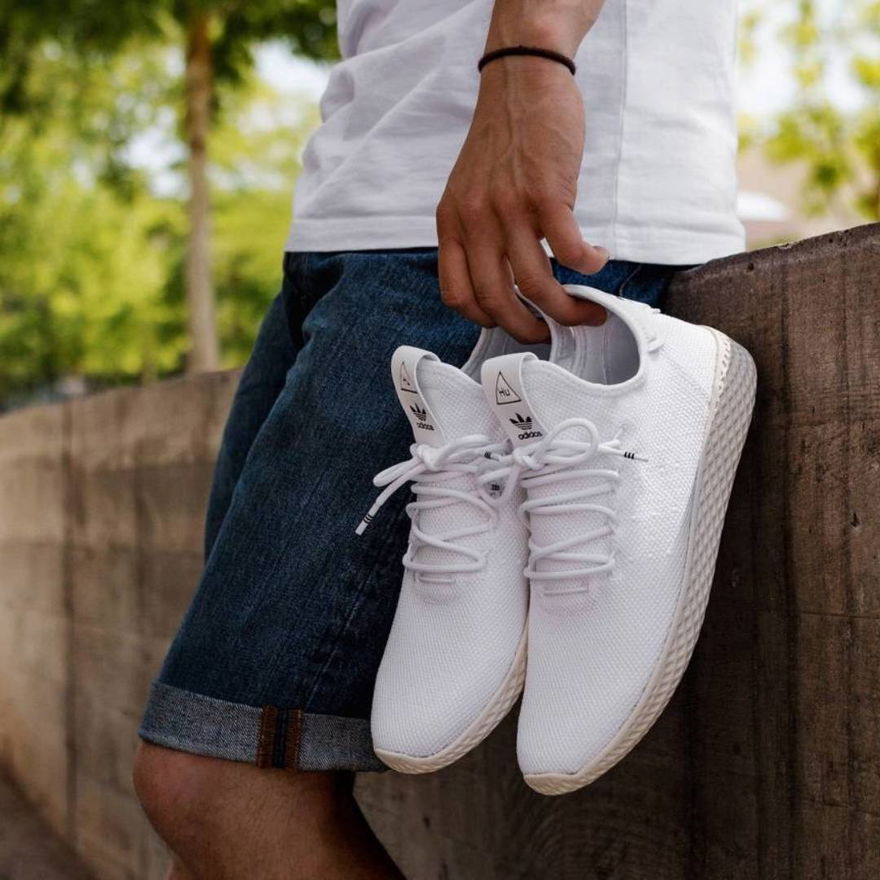Adidas Originals Pw Tennis Hu Sneaker B41792 Asphaltgold