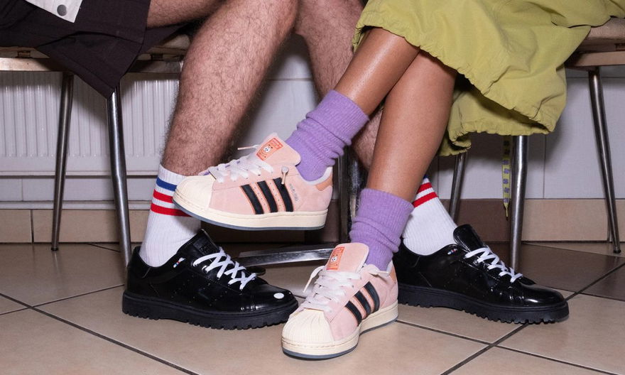 Adidas X Spongebob Stan Smith Freizeit Superstar Jq6779 Jq6778 On Feet Titel
