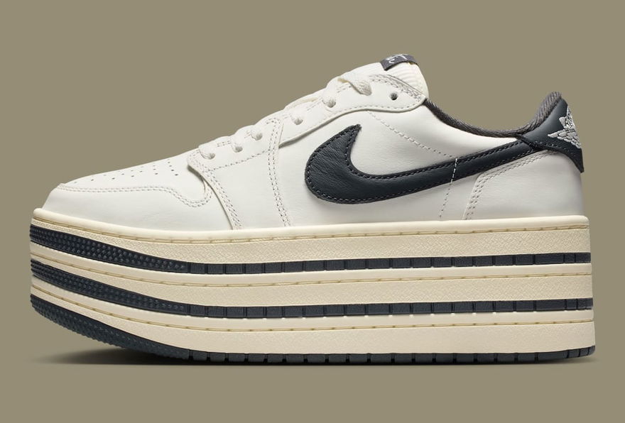 Air Jordan 1 „Triple Stack“ HV8288-100 Lateral