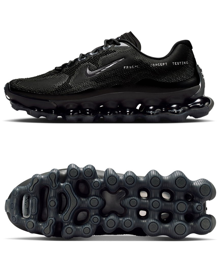 fragment design x Nike Air Liquid Max Black IQ8601-001 Lateral Outsole