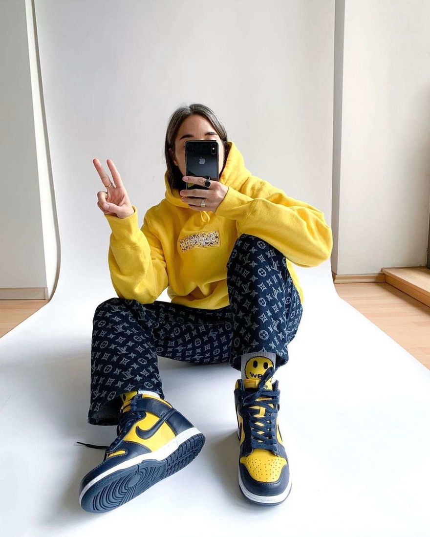 Nike Dunk High Michigan 2