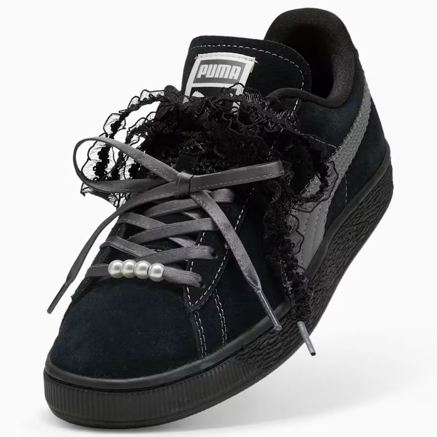 Puma Suede Bloom Puma Black 408330_03 Laces Detail