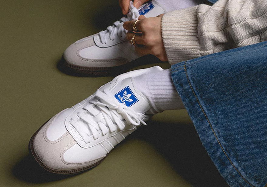 Adidas Samba Weiss1