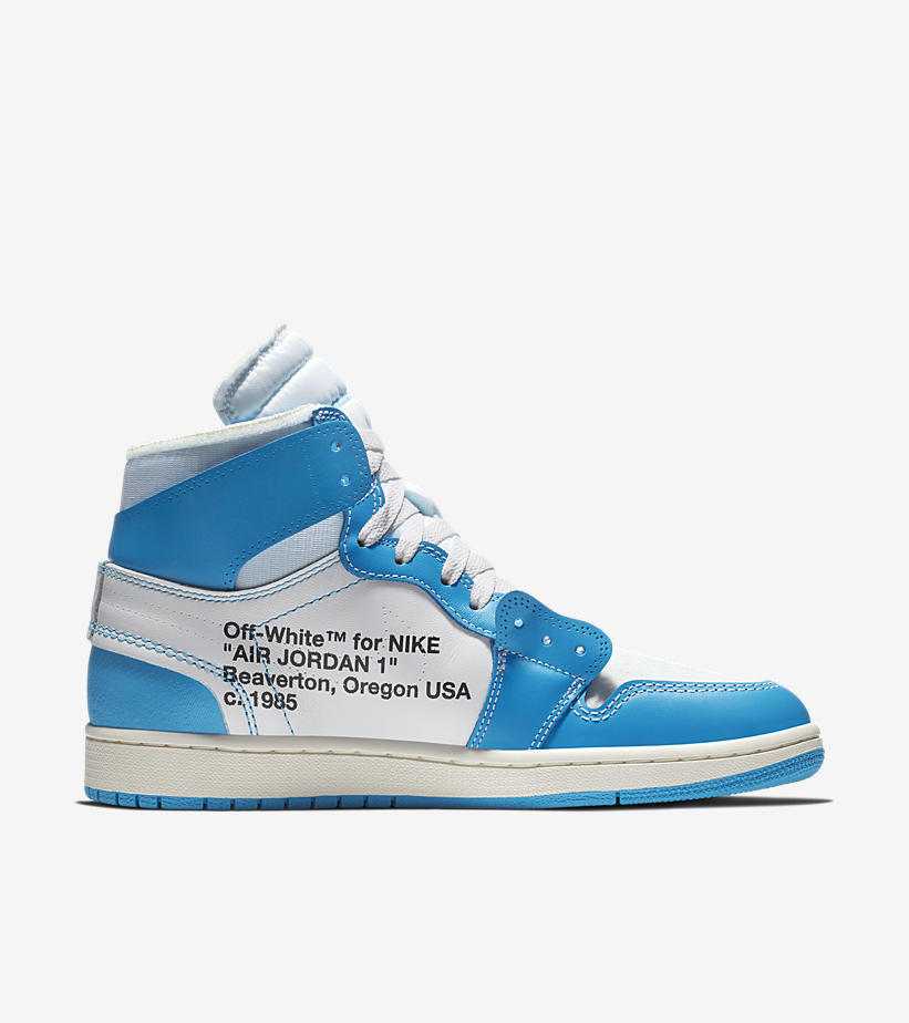 Nike Air Jordan 1 Off White Unc Nike 05