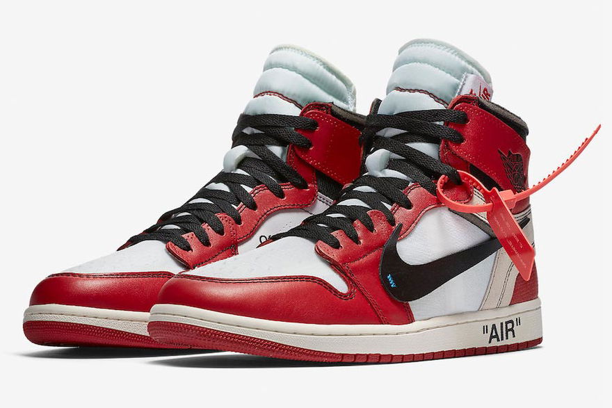 The Ten Air Jordan 1 Off White Collabo