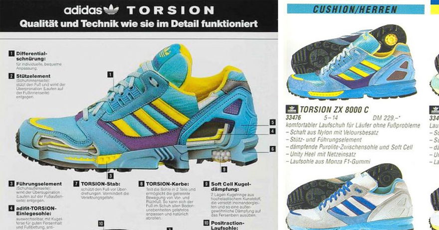 adidas torsion system