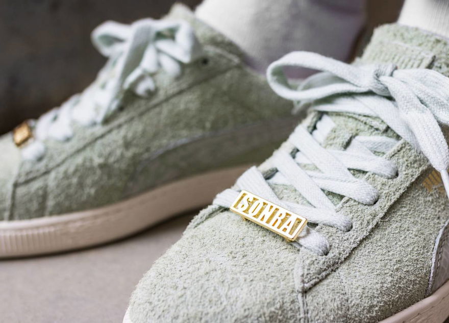 puma sneaker aus suede