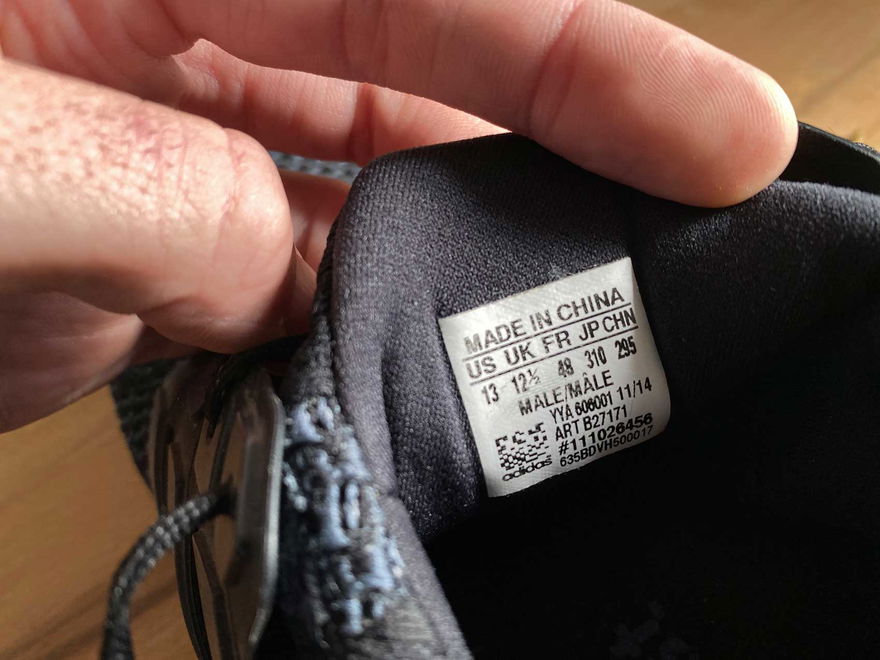 size tag adidas ultraboost