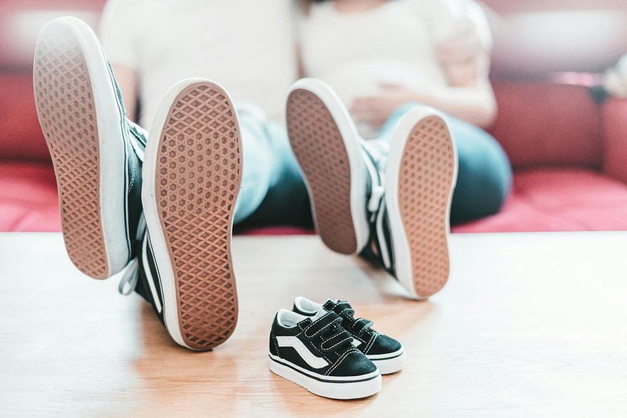 Vulcanized sole vans sneaker