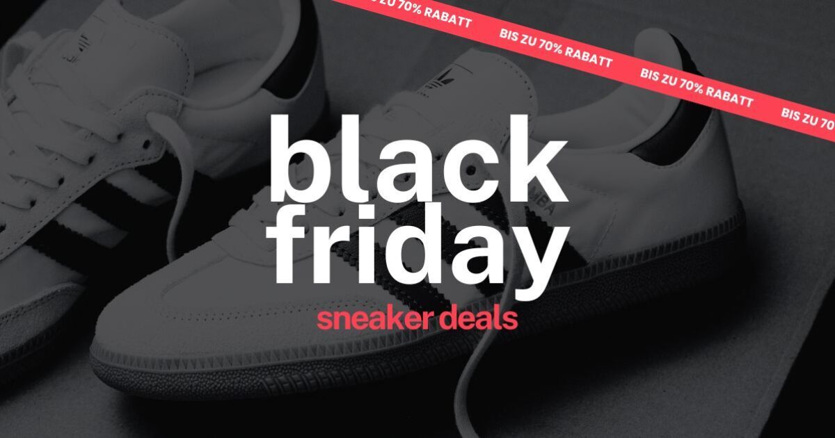 Black Friday 2024 Sneaker Schuhe Deals everysize